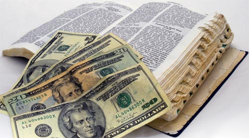 Resultado de imagem para o cristão e o dinheiro